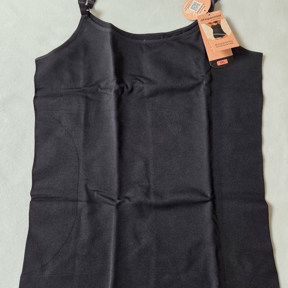 Shapermint Black Scoop Neck Cami Xxxl - Picture 3 of 3